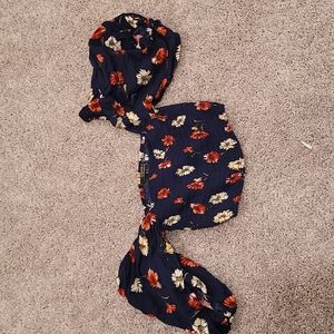 Medium Floral forever21 crop top